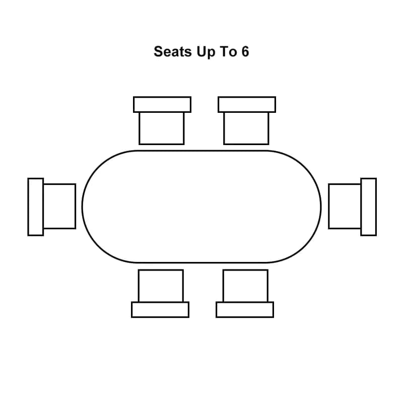 55.1" Modern Oval Sintered Stone Top Dining Table 3 Legs in White