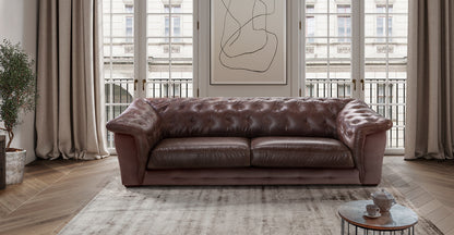 Criss Mixed Elegant Whiskey Sofa