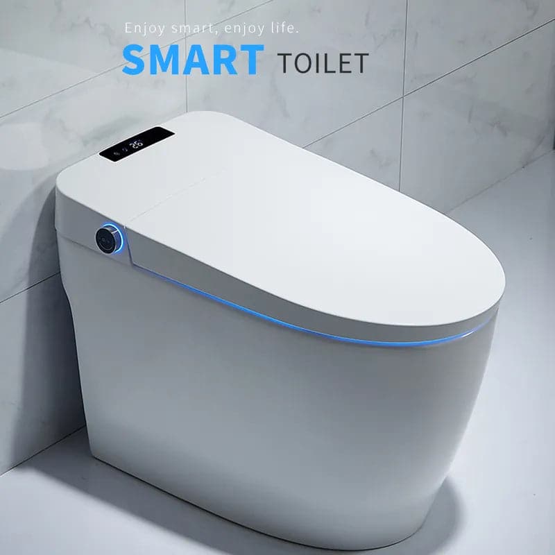 Floor Mounted Self Clean Smart Toilet Tankless Automatic Toilet One-Piece