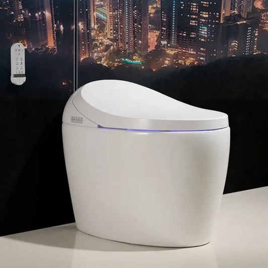 Modern Smart One-Piece Toilet & Bidet Foot Induction & Automatic Flushing with Seat