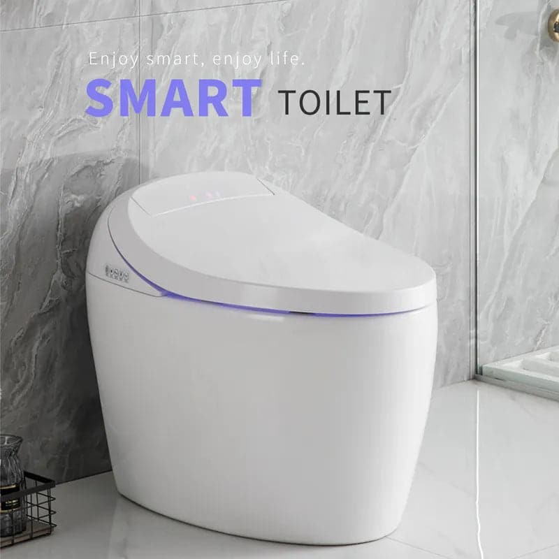 Modern Smart One-Piece Toilet & Bidet Foot Induction & Automatic Flushing with Seat