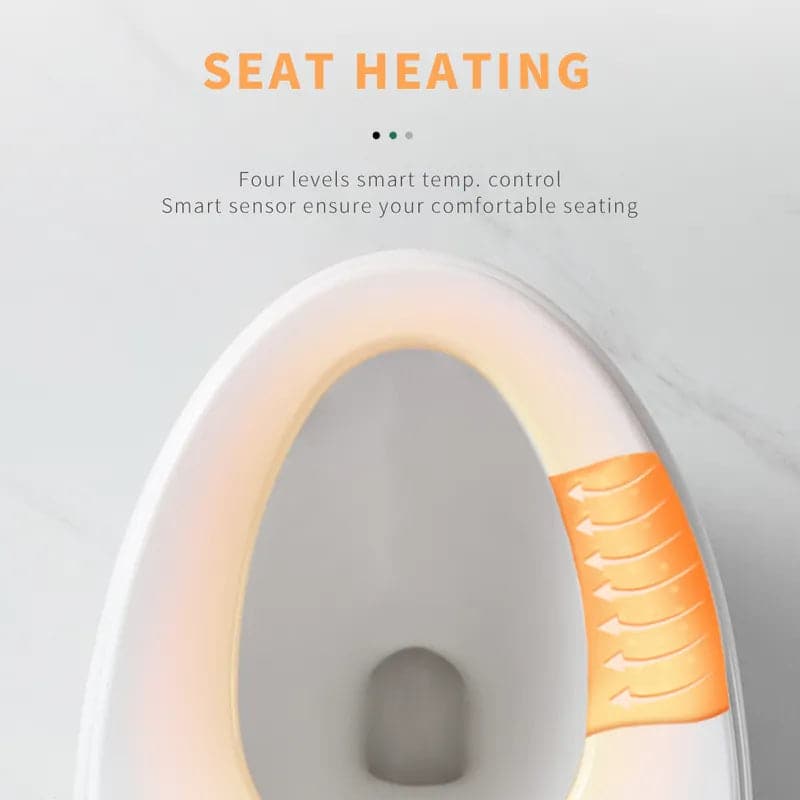 Modern Smart One-Piece Toilet & Bidet Foot Induction & Automatic Flushing with Seat