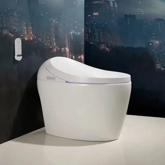 Modern Smart One-Piece Toilet & Bidet Foot Induction & Automatic Flushing with Seat