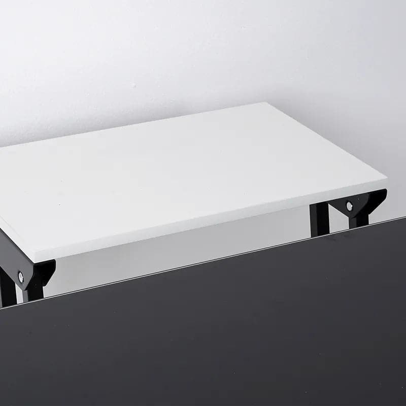 Modern White Lift Top Glass Coffee Table with Drawers & Storage Multifunction Table