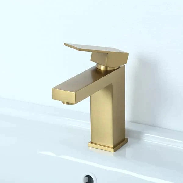 Stylish Luxury Deck Mounted One-Hole Single Handle Bathroom Sink Faucet