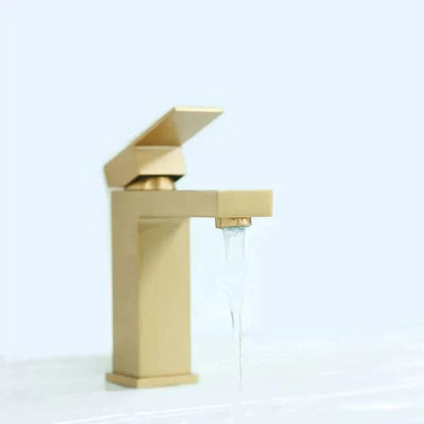 Stylish Luxury Deck Mounted One-Hole Single Handle Bathroom Sink Faucet