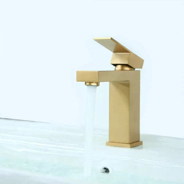 Stylish Luxury Deck Mounted One-Hole Single Handle Bathroom Sink Faucet