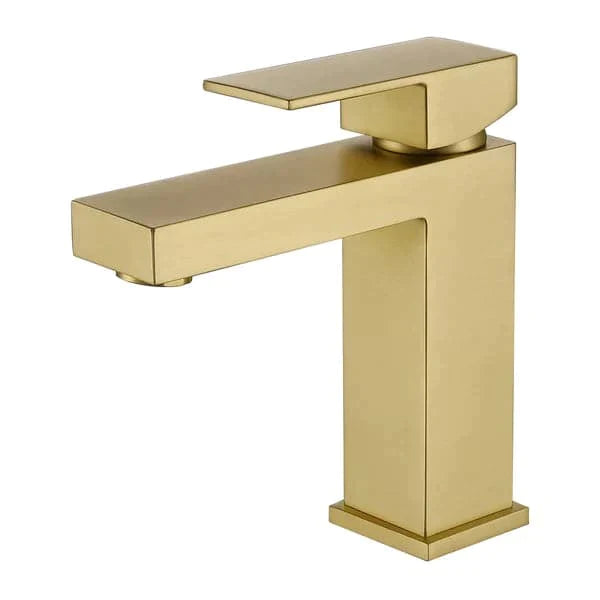 Stylish Luxury Deck Mounted One-Hole Single Handle Bathroom Sink Faucet