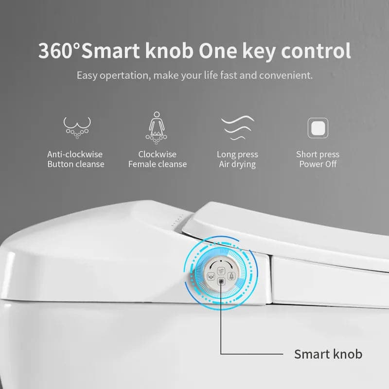 Smart One-Piece Floor Mounted Automatic Toilet Self Clean Smart Toilet